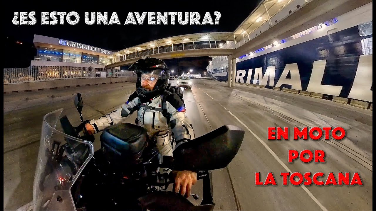 ¿Es esto una aventura? En moto por la Toscana capítulo 1