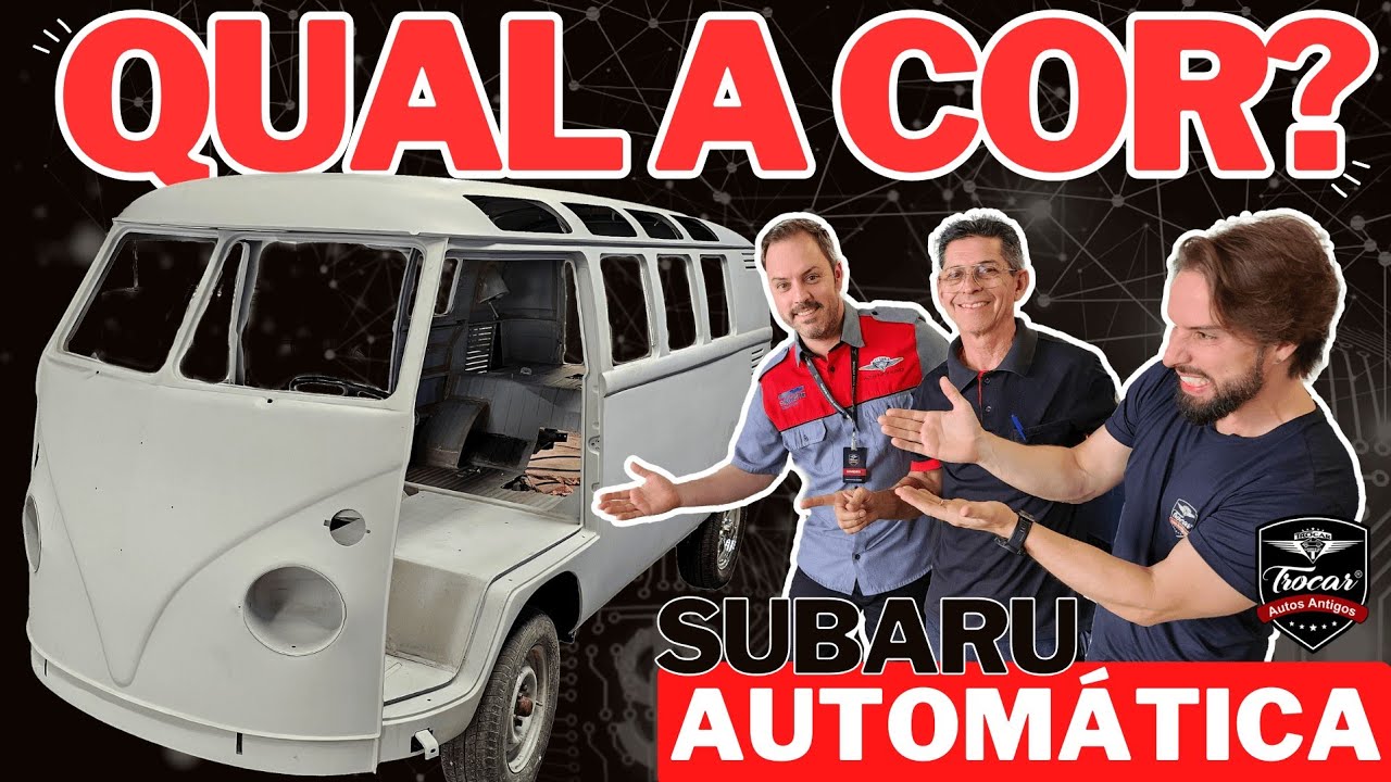 KOMBI SUBARU 2.0 AUTOMÁTICA 🔥 Qual vai ser a cor escolhida para essa corujinha??? 🤩