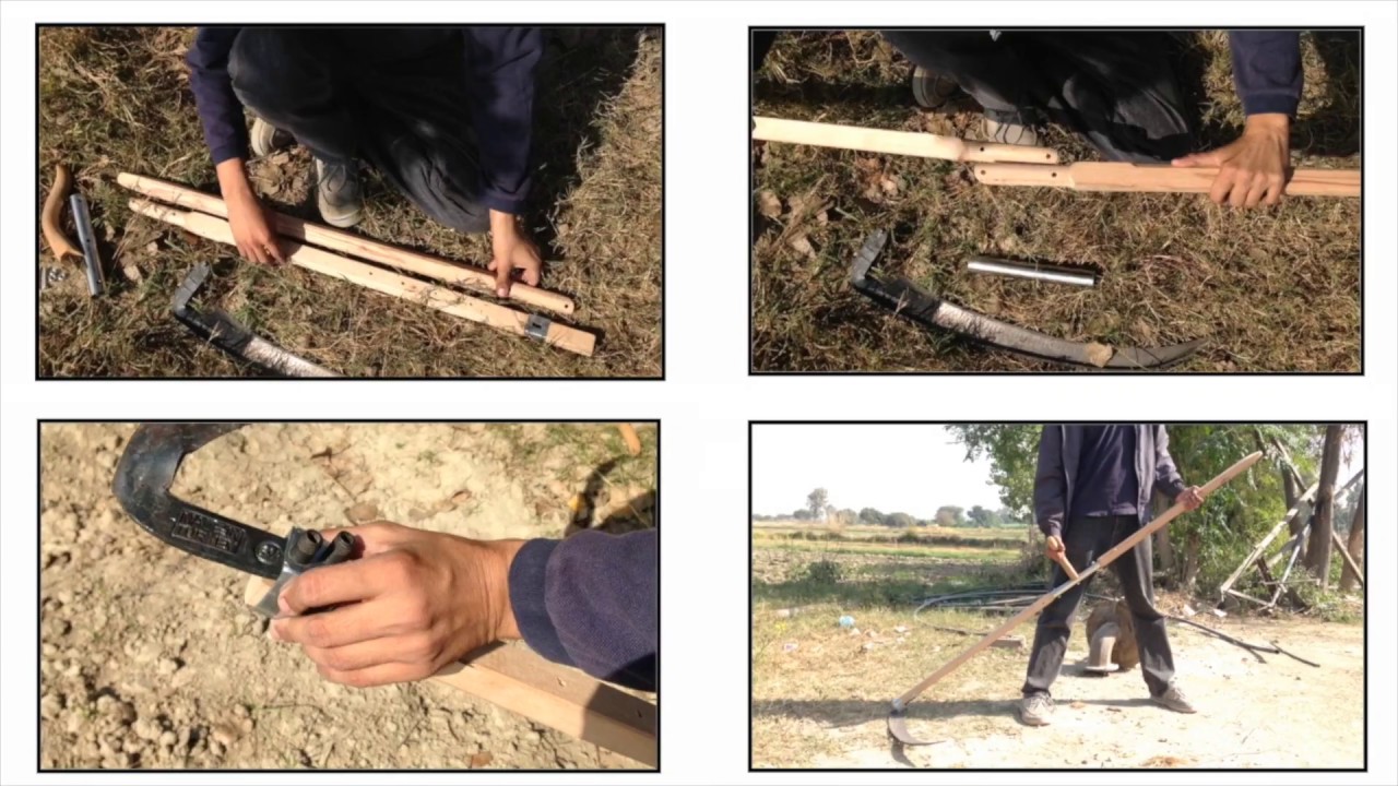 #2: Assembly of Snath and Blade | ब्लेड और हैंडल कैसे जोड़ा जाए?