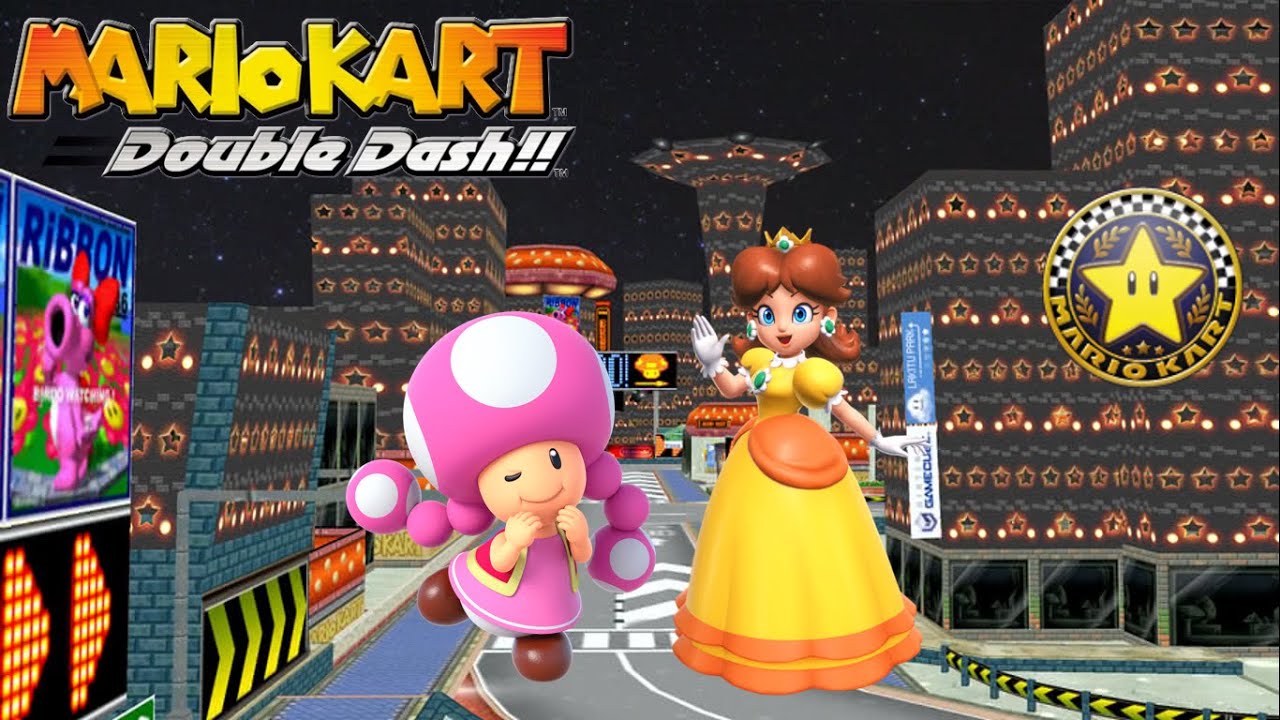 Mario Kart Double Dash - 100cc Star Cup - Toadette & Daisy Gameplay
