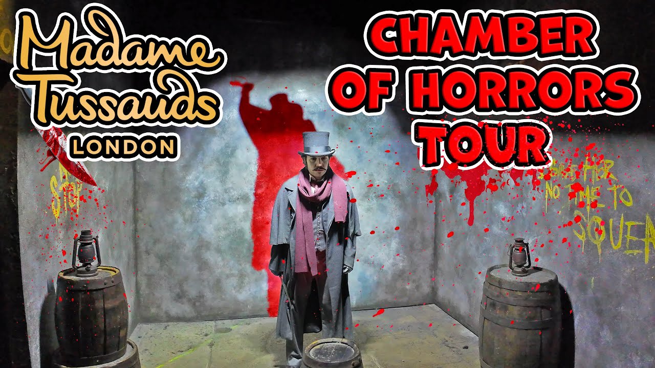 Chambers of Horrors Tour Madame Tussauds London (Dec 2024) [4K]