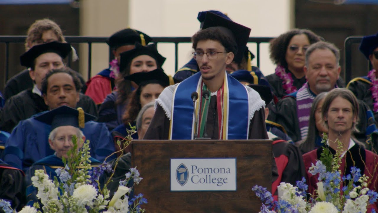 2025 Pomona College Commencement Speech - Student Class Speaker Fares Marzouk '25