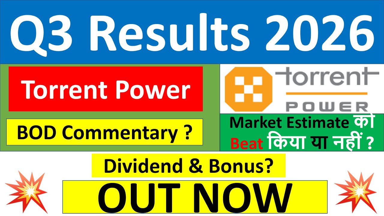Torrent Power q3 results 2026 | Torrent Power results today | Torrent Power Share latest News today