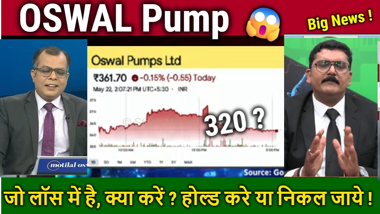 OSWAL Pump share analysis,why oswal pumps share is falling ?oswal pump share news,target 2026