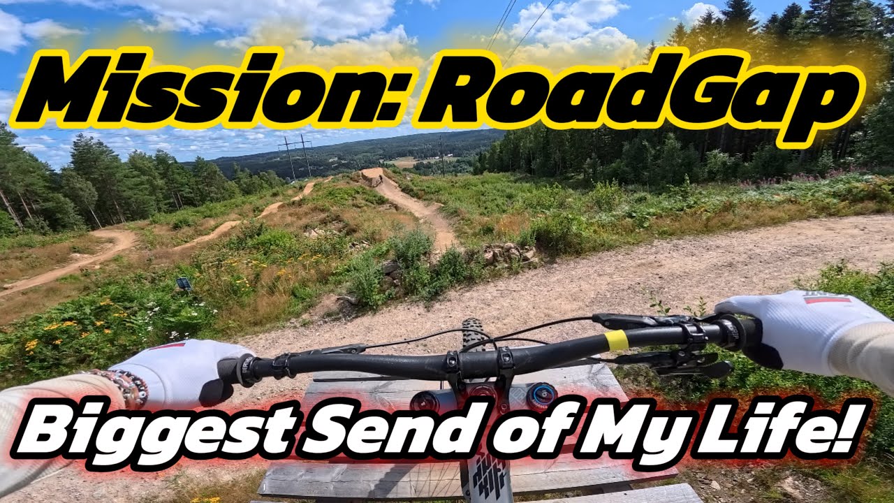 SkiBikeHike Ulricehamn | FIRST TIME ROADGAP & FULL SEND Mode | MTB-Trip