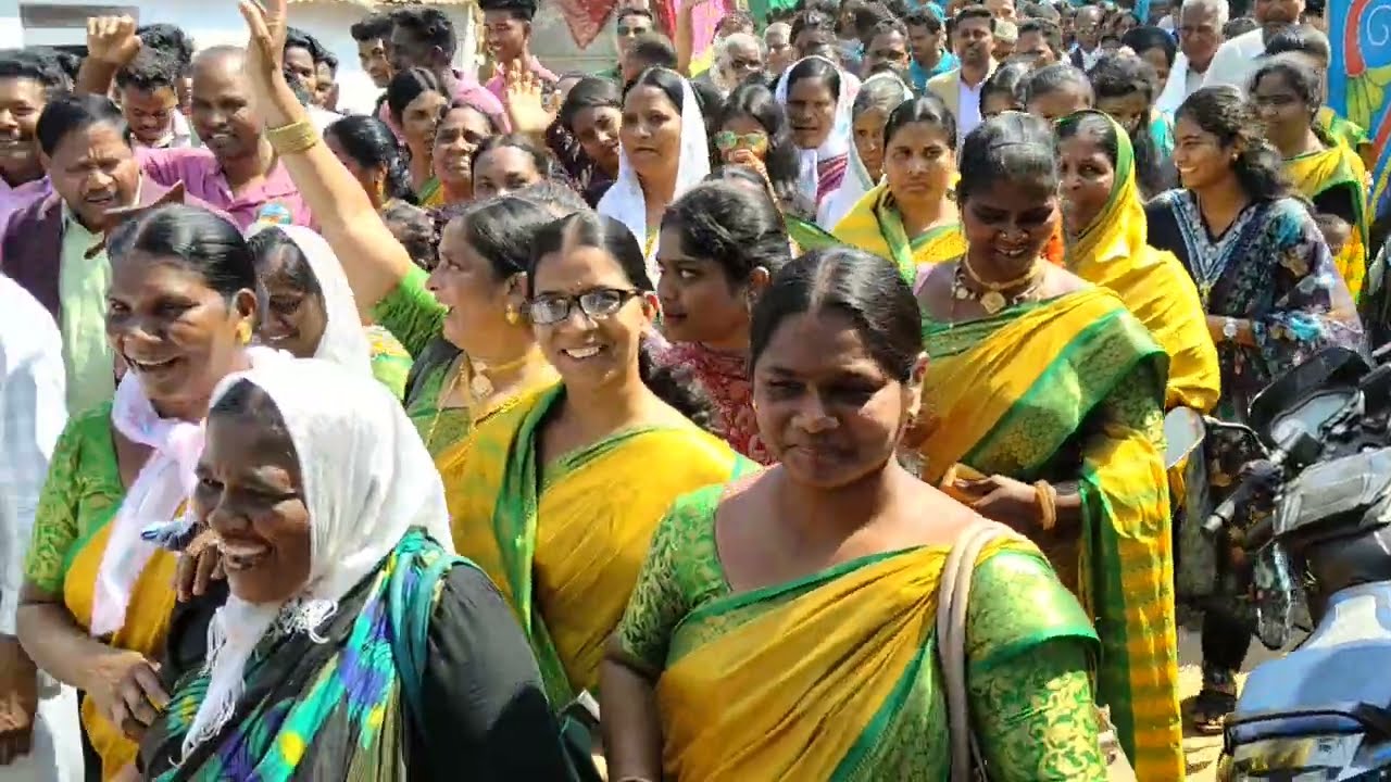 ଯୋବେଲ ପାଳନ TABARADA ମଣ୍ଡଳୀ DANCE PROCESSION BADAPADA ମଣ୍ଡଳୀ