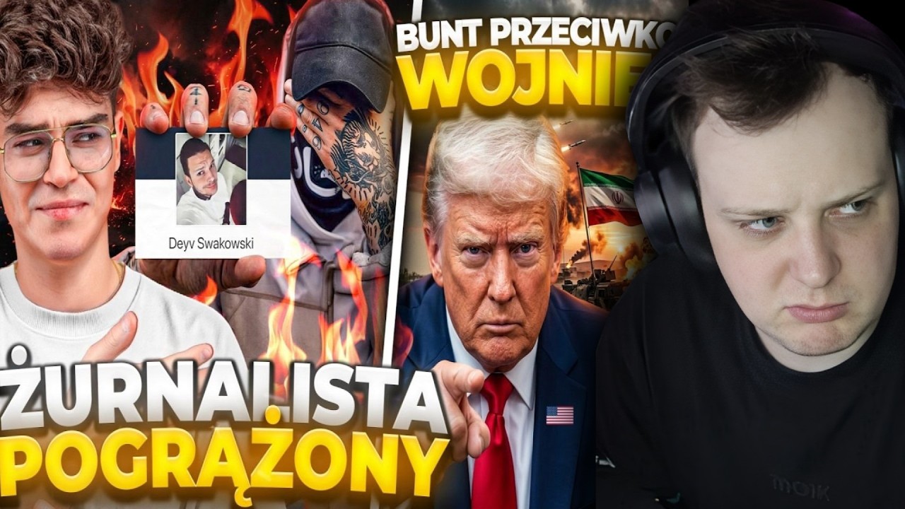 NITRO OGLĄDA CAŁA PRAWDA O ŻURNALIŚCIE (TRUMP, IRAN, EPSTEIN, WARDĘGA, CLINTON) | KONOPSKYY