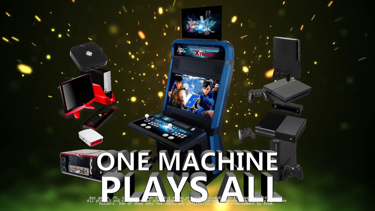 Game Wizard Xtreme Arcade Machine