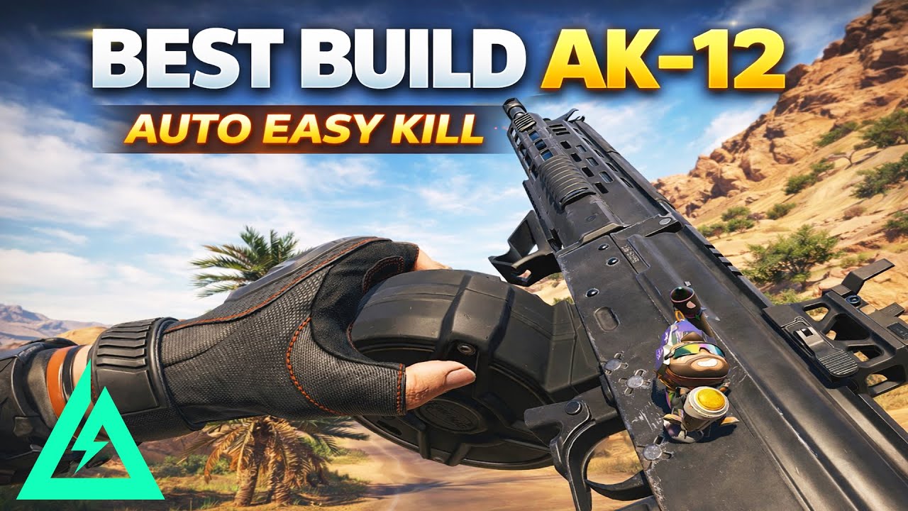 Pefrect Build For AK-12 Every Season⚡easy kill  | Delta Force Gameplay