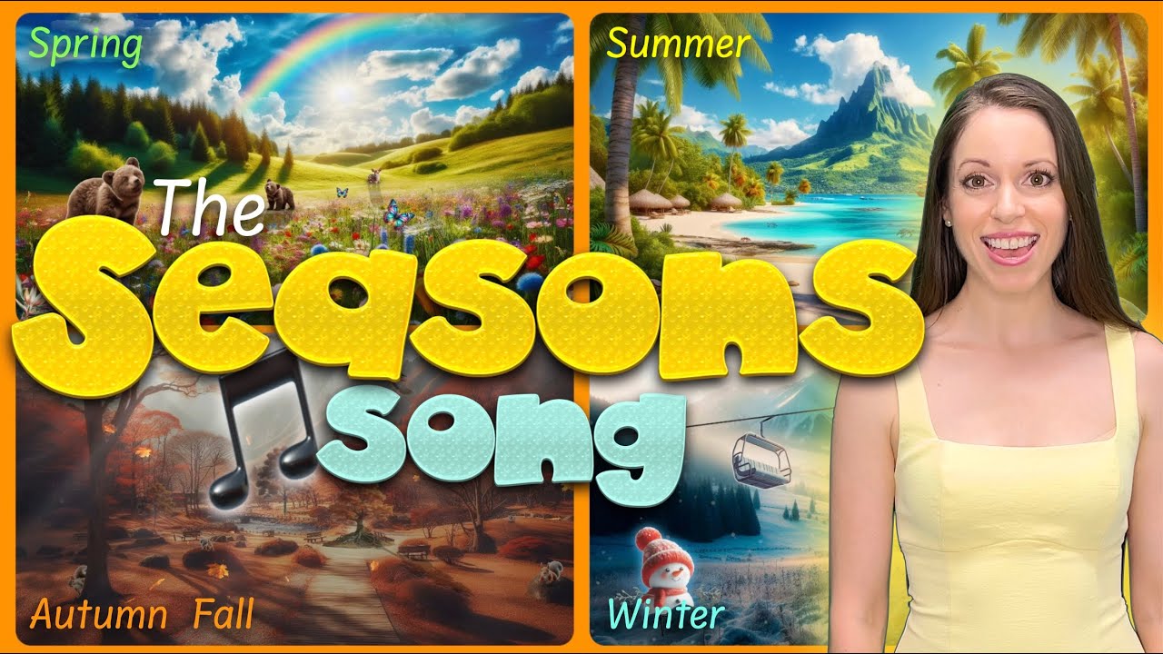 FOUR SEASONS for Early Learning - Spring, Summer, Fall / Autumn, Winter