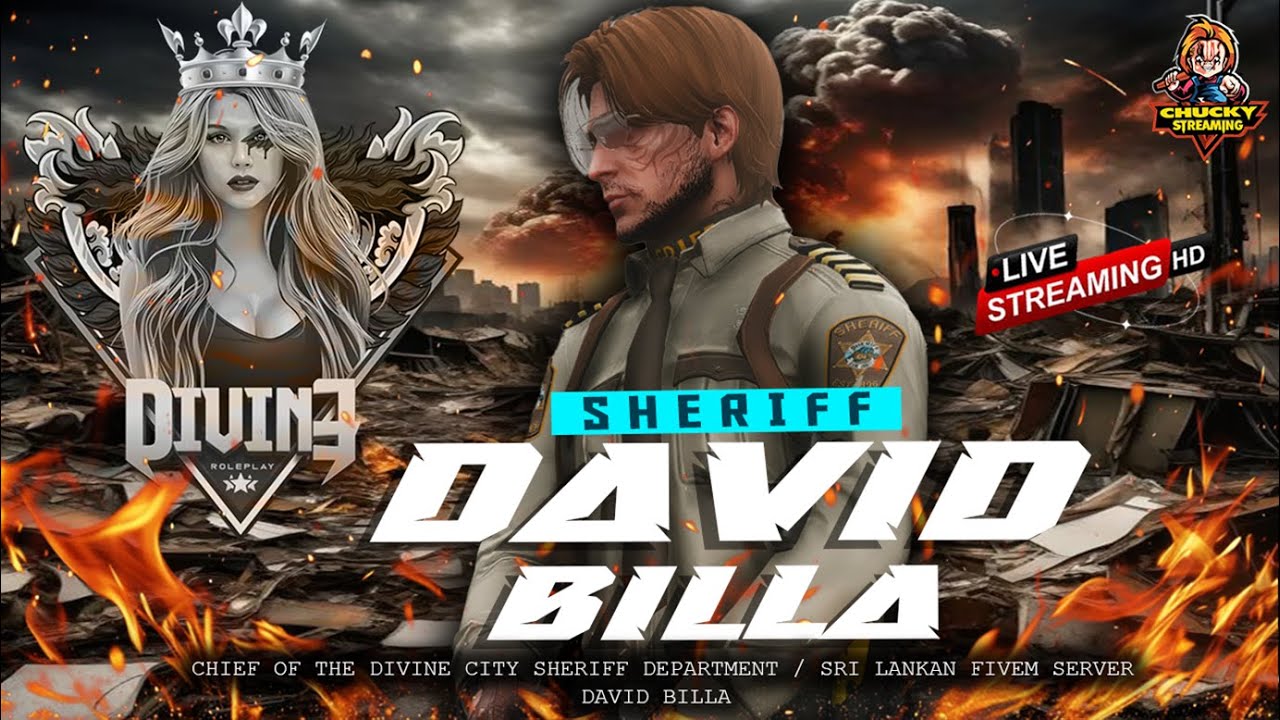 🛑‎Call Answer කරන්නෑ Bro මං වැඩ...😊💙👮‍♂️| Divine Roleplay | Day 292 (18+ Live) #divine #fivem #gta