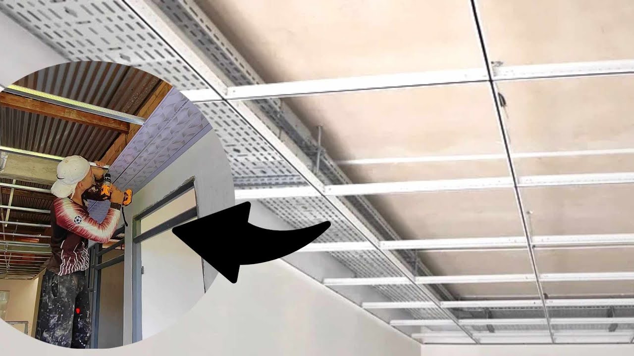así aprenderás a instalar cielo raso en pvc. paso a paso