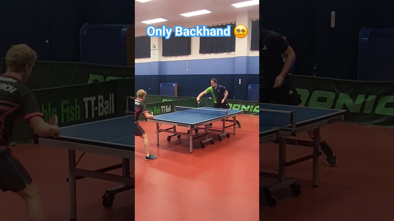 Just Backhand #kstnovyjicin #tabletennis #stolnitenis
