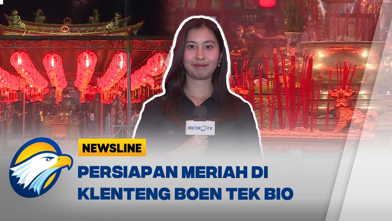 Persiapan Imlek 2026 di Klenteng Boen Tek Bio Tangerang - [Newsline]