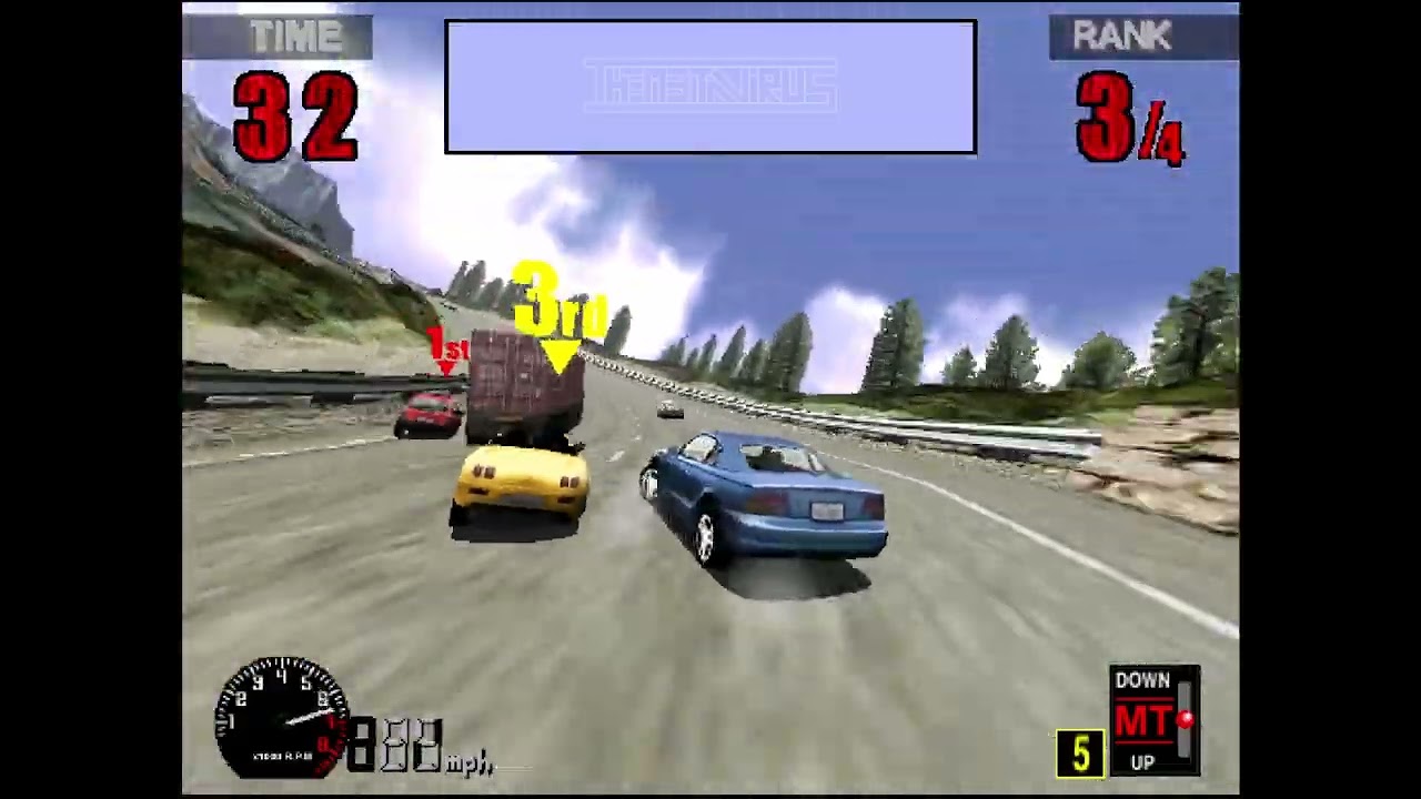 a bored meta plays Thrill Drive