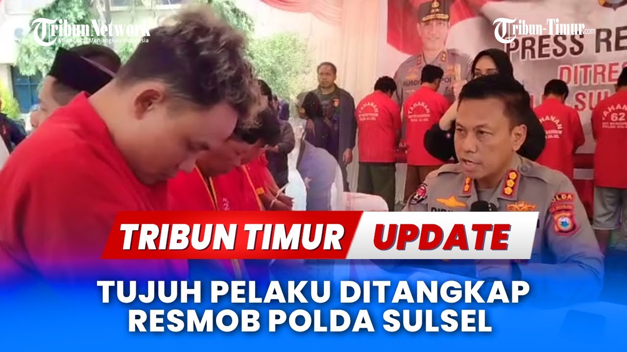 🔴 TRIBUN TIMUR UPDATE: Ditreskrimum Polda Sulsel Bongkar Sindikat Pemalsuan STNK