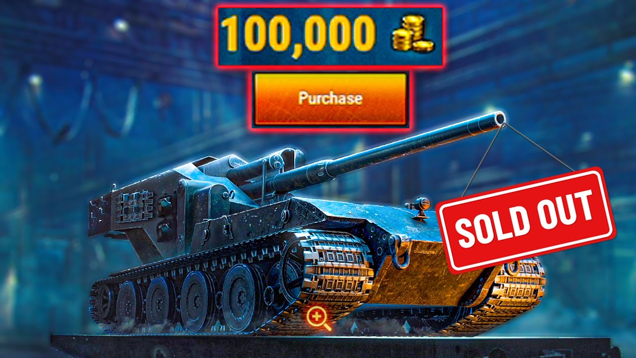 300,000,000 GOLD IN 2 MINUTES | World of Tanks Black Market Waffentr&auml;ger Auf. E-100