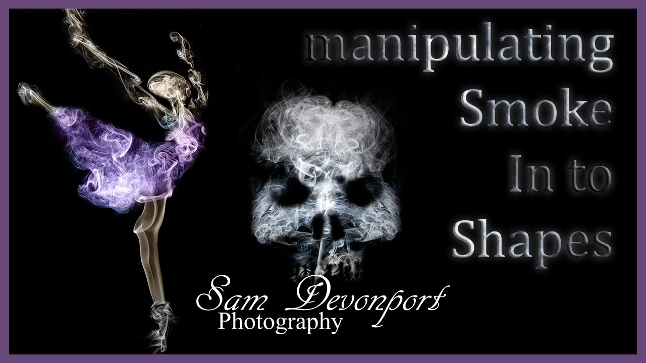Manipulating Smoke In To Shapes (Photoshop)