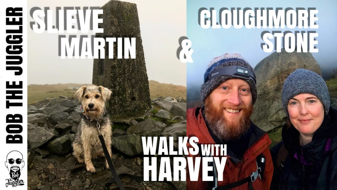 Walks with Harvey - Slieve Martin and Cloughmore Stone