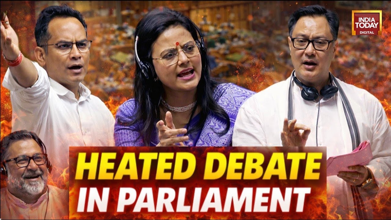Lok Sabha No-Confidence Motion: Om Birla Debate Sparks Clash – Gaurav Gogoi, Mahua Moitra, Rijiju