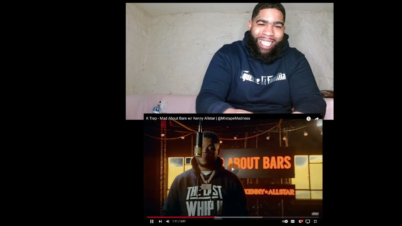 K Trap - Mad About Bars w/ Kenny Allstar | @MixtapeMadness|REACTION
