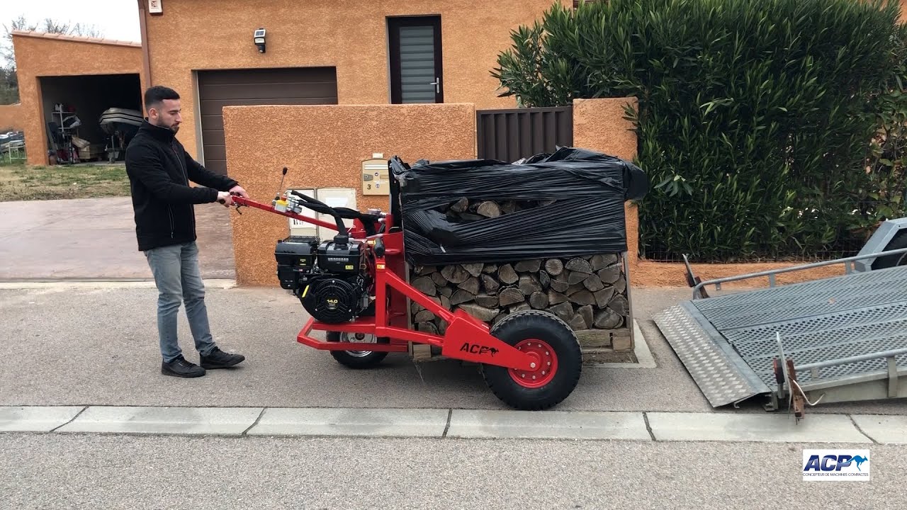 ACP - TRANSPALETTE TOUT TERRAIN 1500 KG 1 ROUE MOTRICE