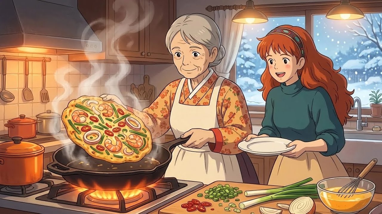 В первый снежный день мы готовим кимчи — вкус любви, согревающий в суровую зиму | Видео в стиле с...