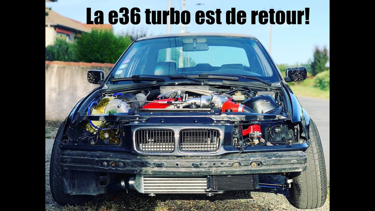 BMW e36 Turbo : elle a enfin redémarré!