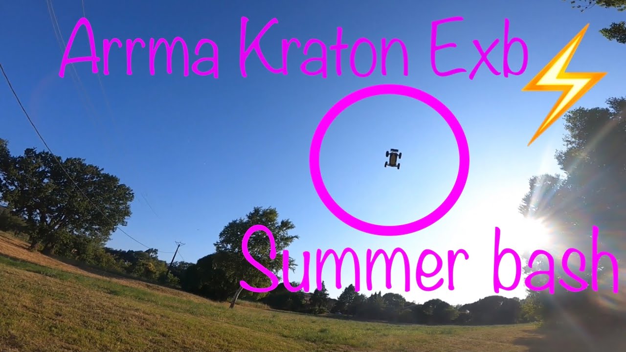 Summer bash! Arrma Kraton 6s on fire. #arrma #exb #m2c