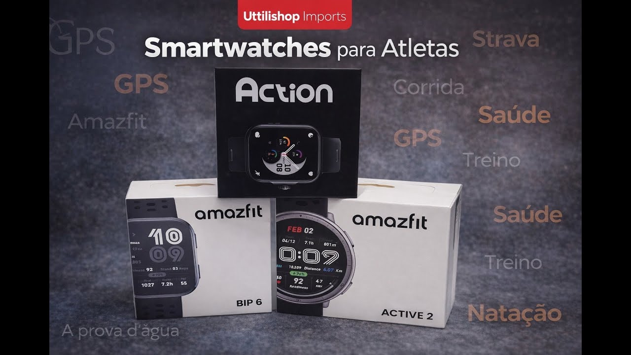 3 Smartwatches que Vão Mudar Seu Treino em 2026 (Pare de Gastar Dinheiro Errado!) #amazfit #wearzone
