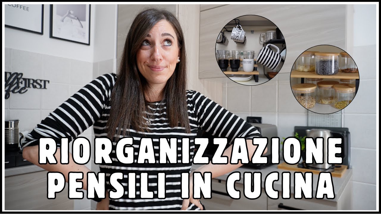RIORGANIZZAZIONE IN CUCINA | Spunti utili e ancora pi&ugrave; funzionali 🔝