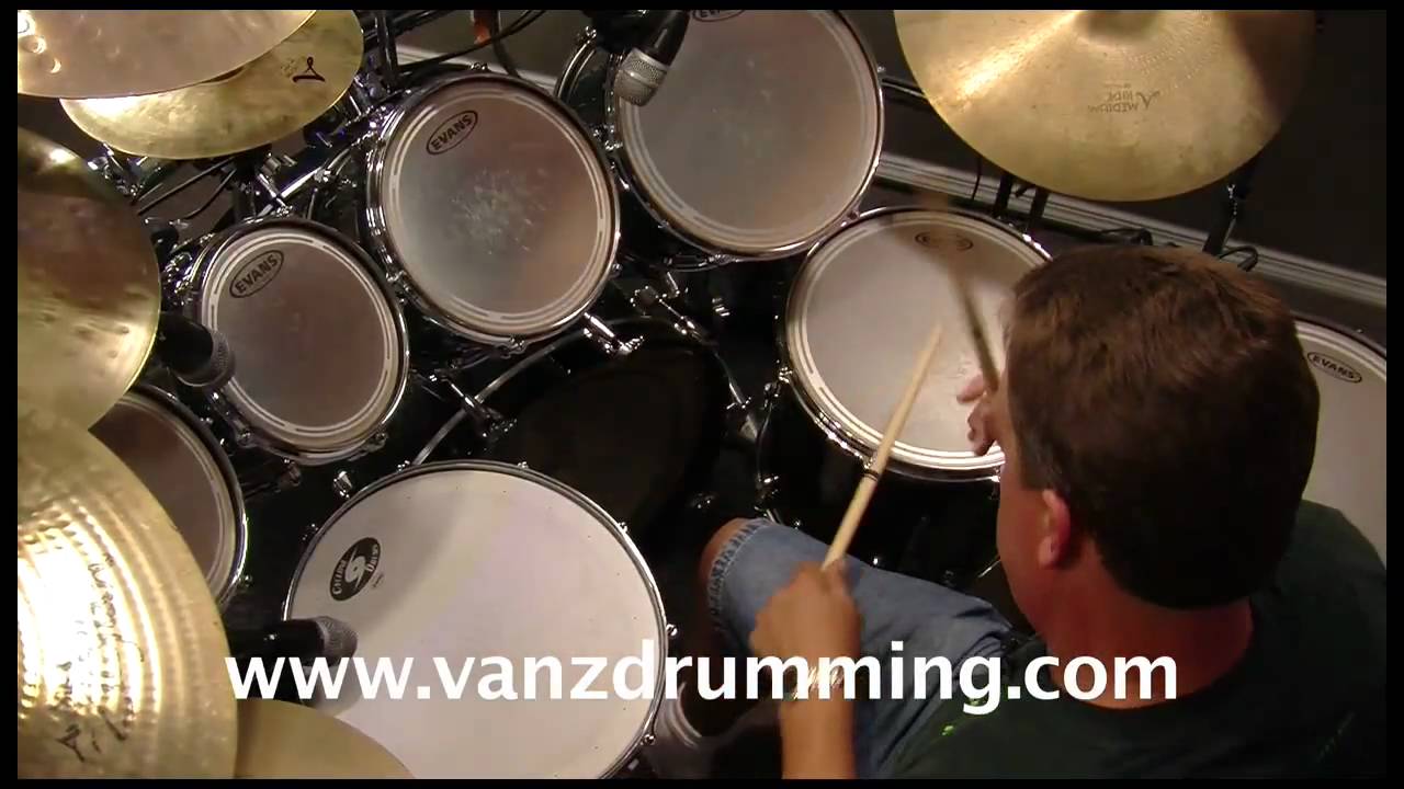 Drum Lesson - Double Handed Crossover - Vanz Drumming