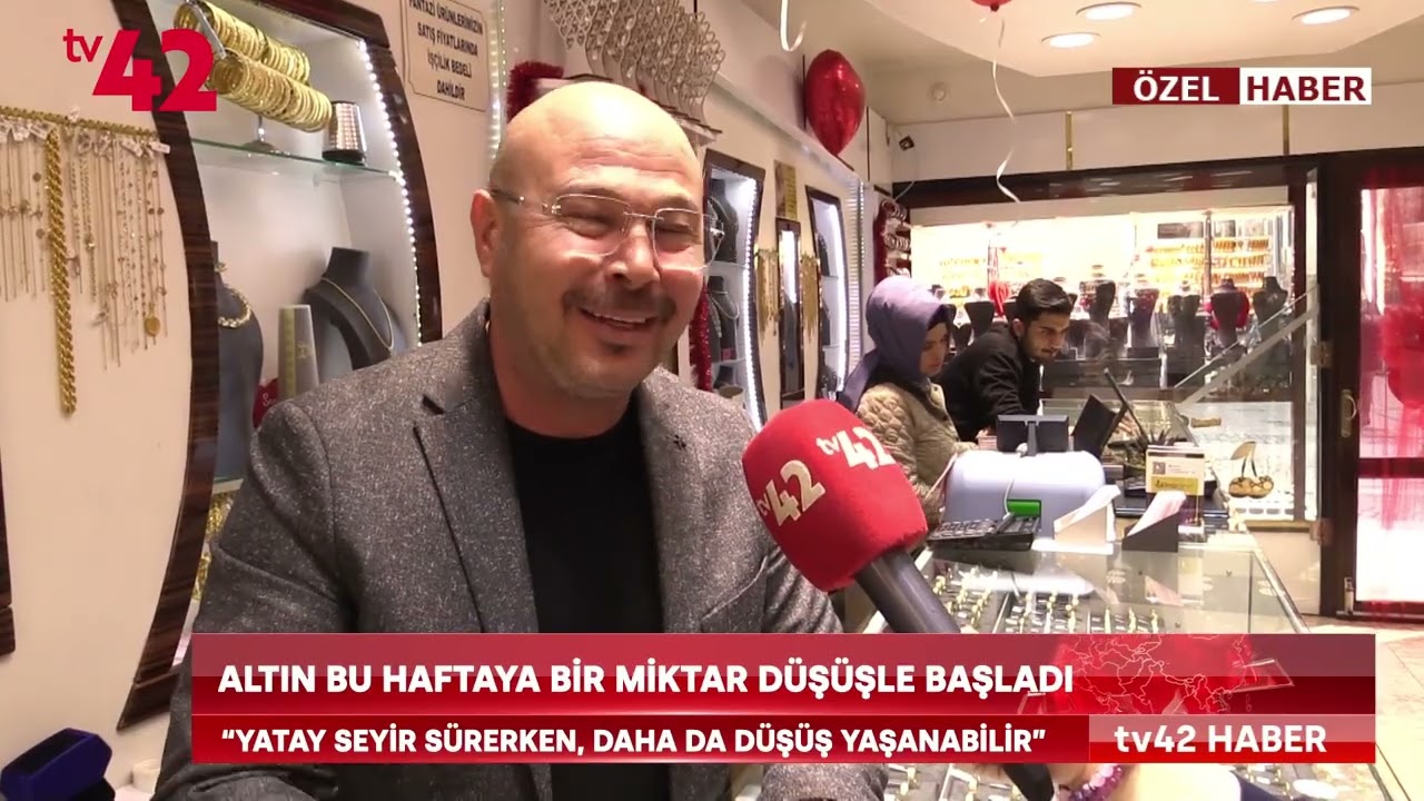 ALTIN BU HAFTAYA BİR MİKTAR DÜŞÜŞLE BAŞLADI