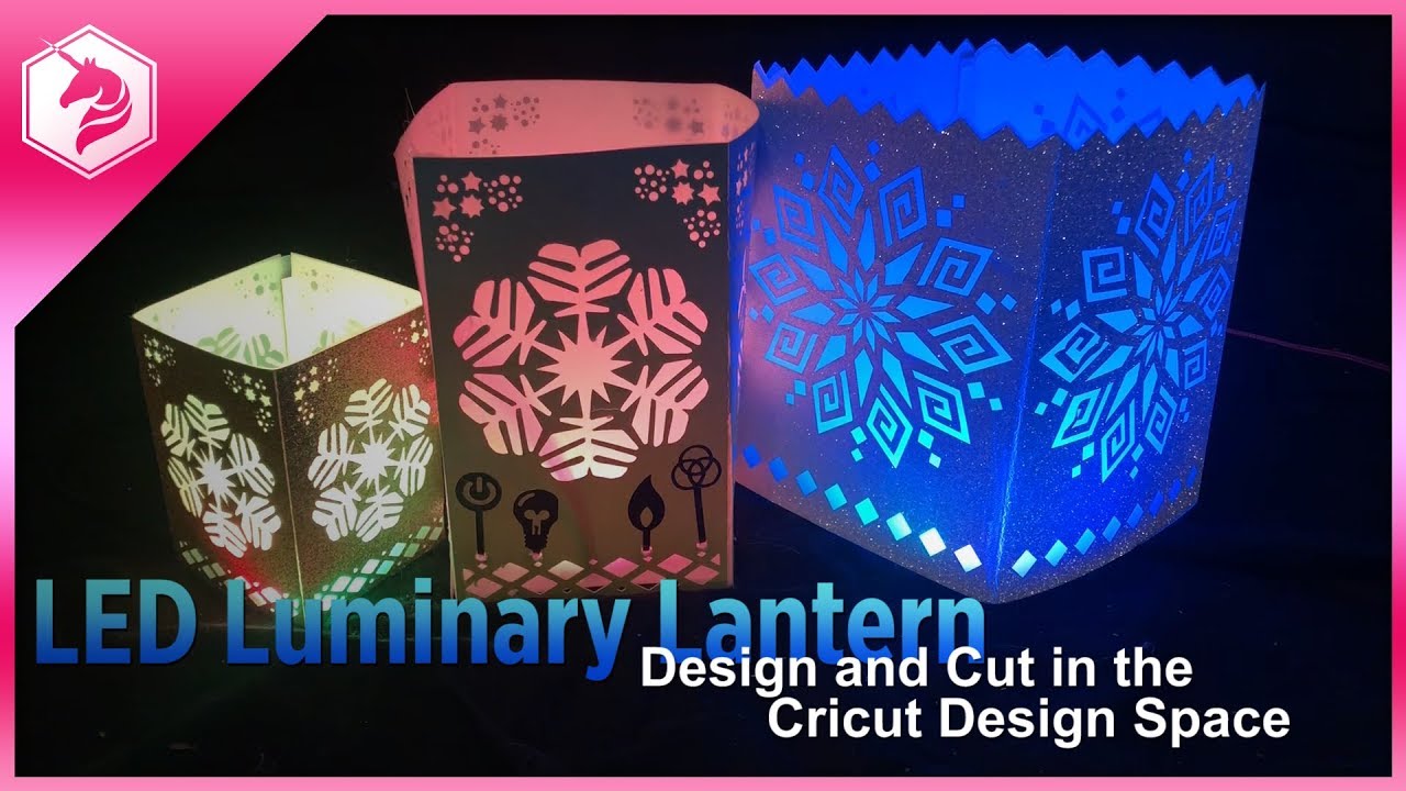 How to make LED Luminary Lanterns in Cricut Design Space @adafruit #adafruit