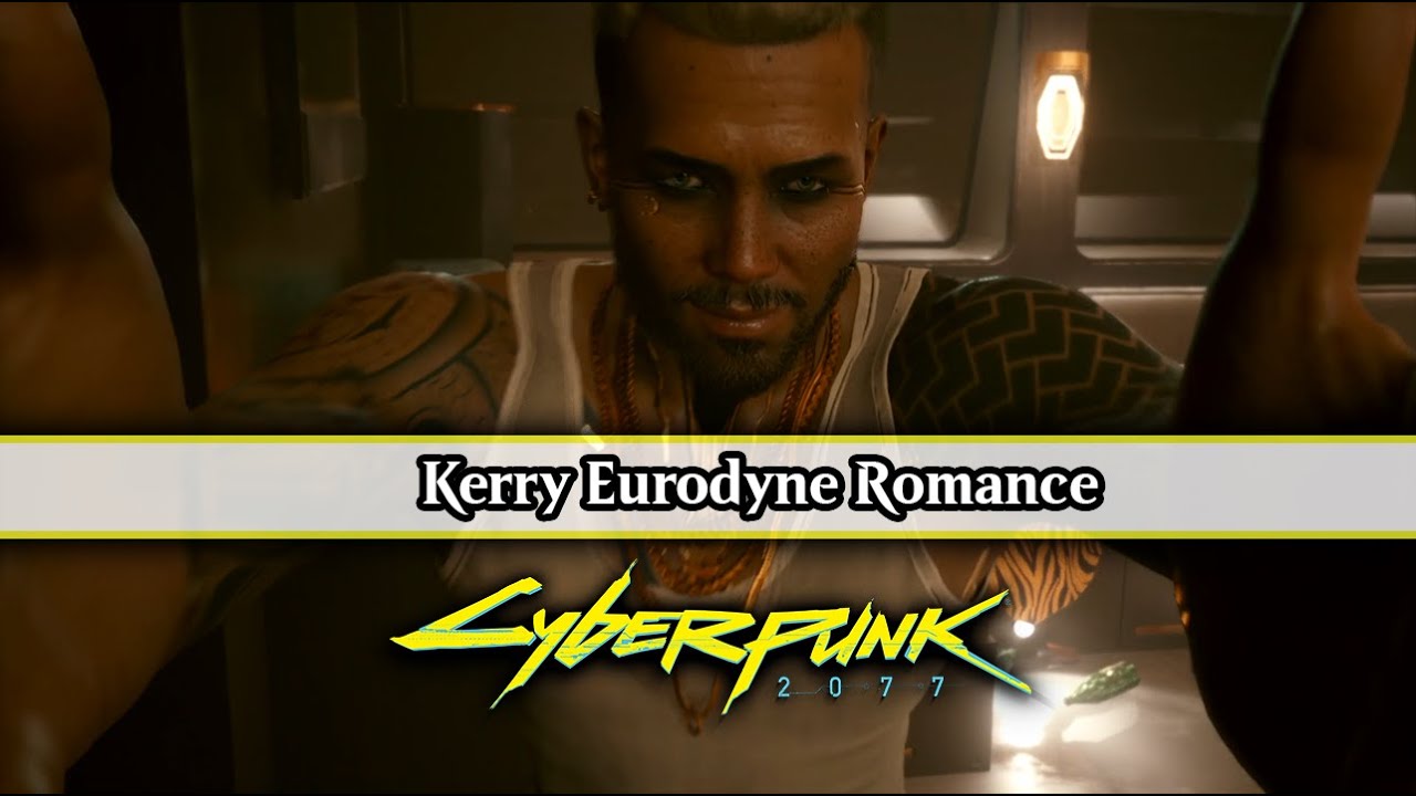 Kerry Eurodyne Romance Scene | Cyberpunk 2077 Romance Scenes | Kerry Romance Final Quest