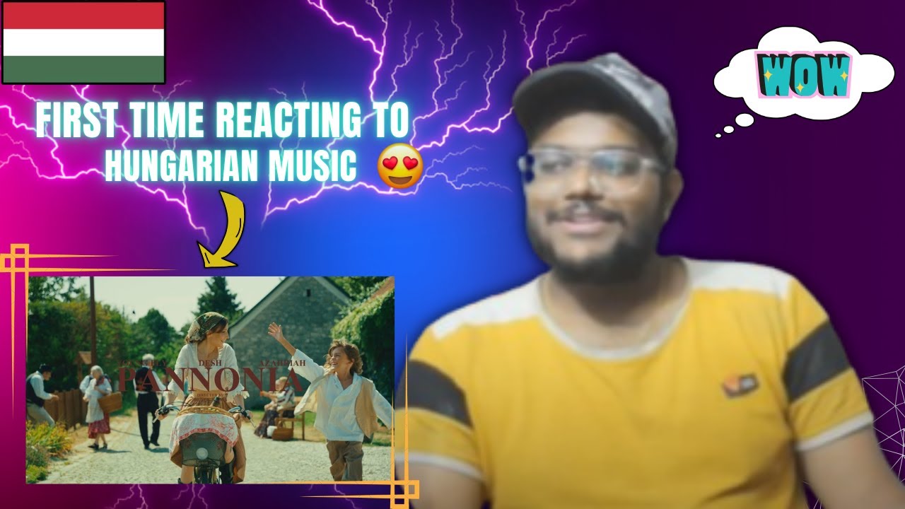 FIRST REACTION TO HUNGARIAN MUSIC | DESH X YOUNG FLY X AZAHRIAH - PANNONIA (Official Music Video)
