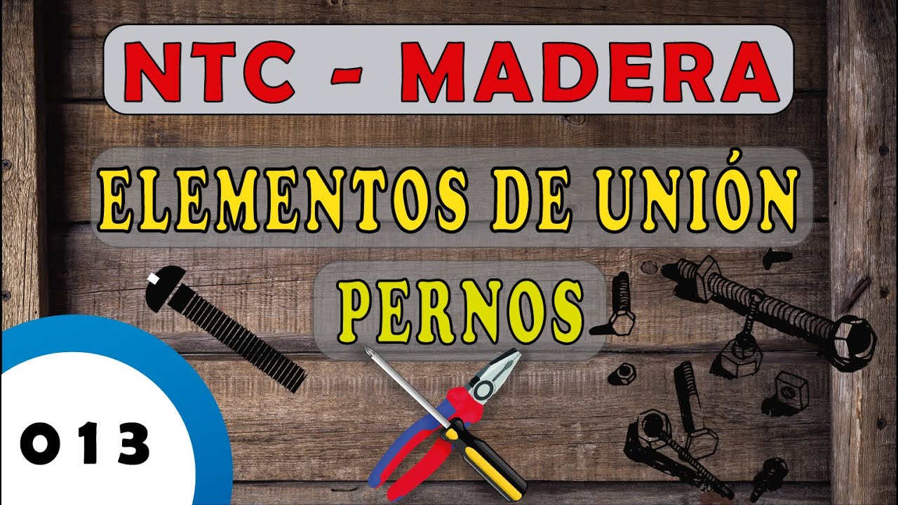 ELEMENTOS DE UNION | PERNOS