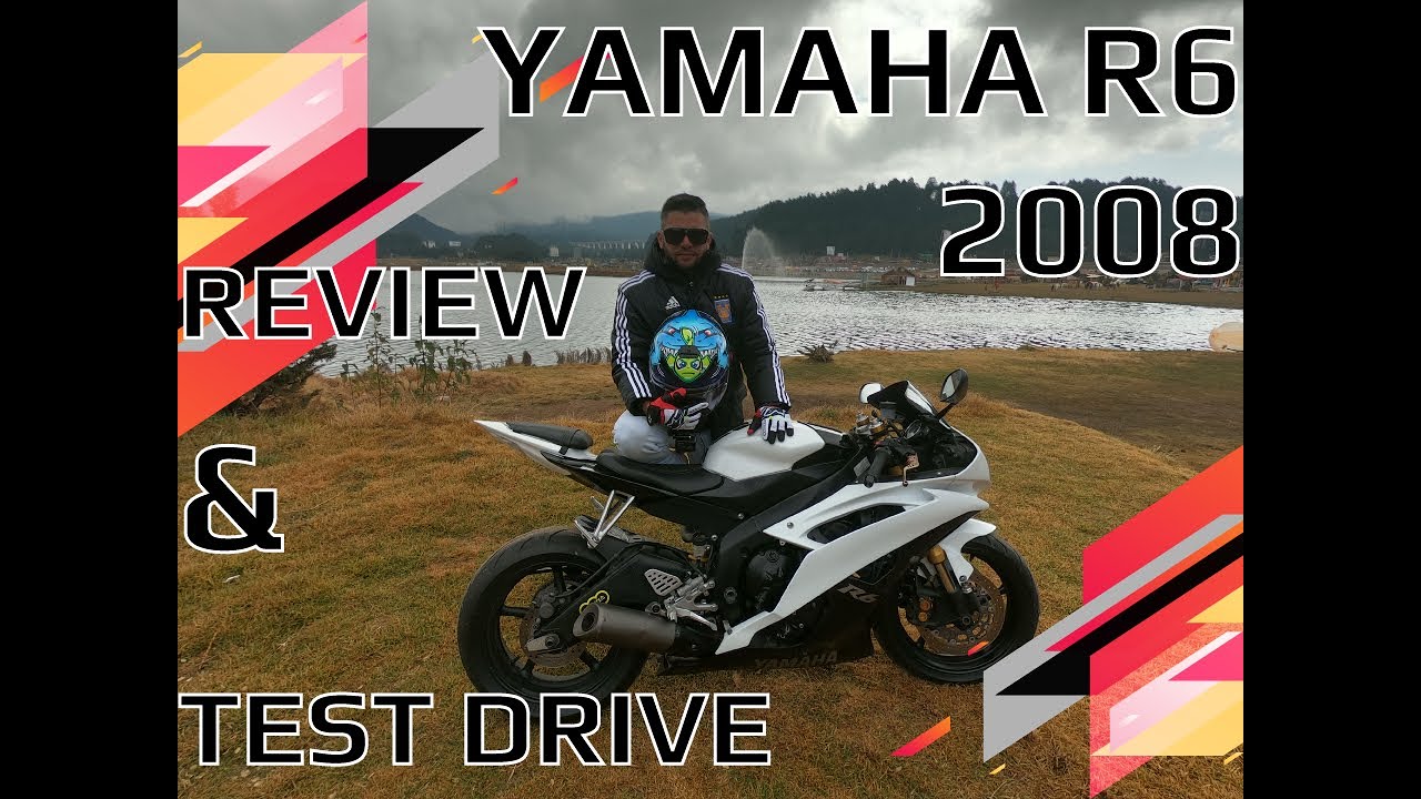 YAMAHA R6 2008 | REVIEW | TEST DRIVE | A 226 KIL&Oacute;METROS POR HORA 🔥🔥 (Espa&ntilde;ol)
