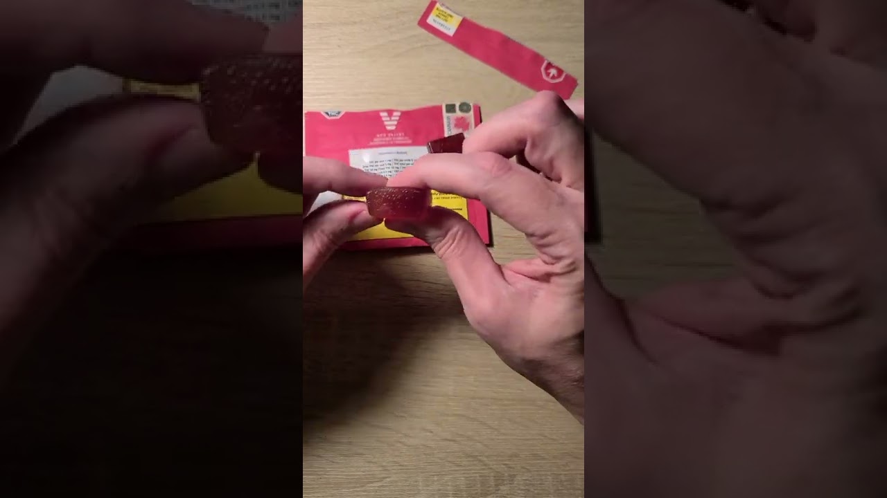 Edibles Review - Ace Valley Raspberry gummies