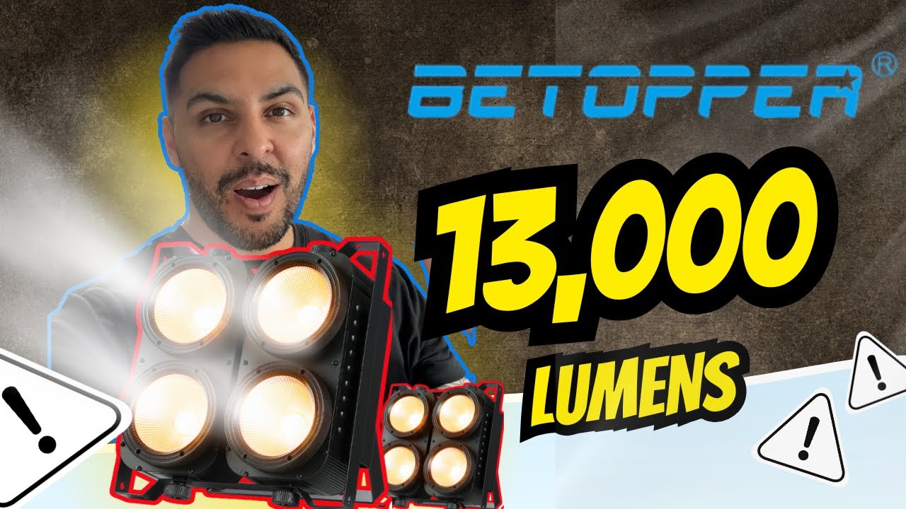 BETOPPER LC500 Blinder Review – 13,000 Lumens of Madness! 💡🔥 @Betopper Official