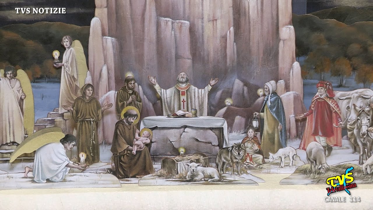 Il presepe di Greccio compie 800 anni - Un presepe di carta per ricordare questo evento