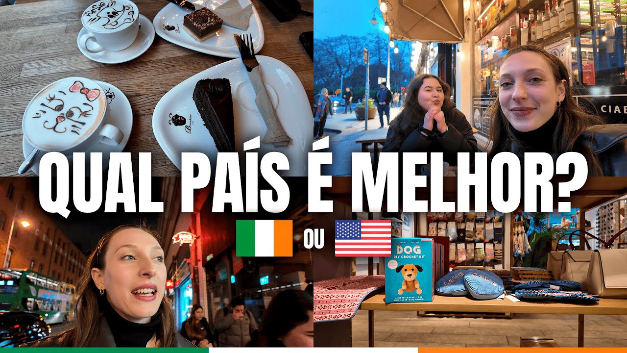 IRLANDA É MELHOR QUE ESTADOS UNIDOS PARA IMIGRANTES? A verdade sobre os dois lados