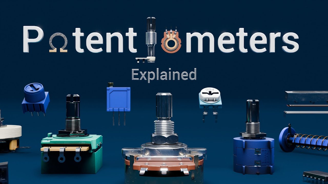 How Potentiometers Work? | Voltage Dividers, Types and Anatomy of Potentiometers Explained