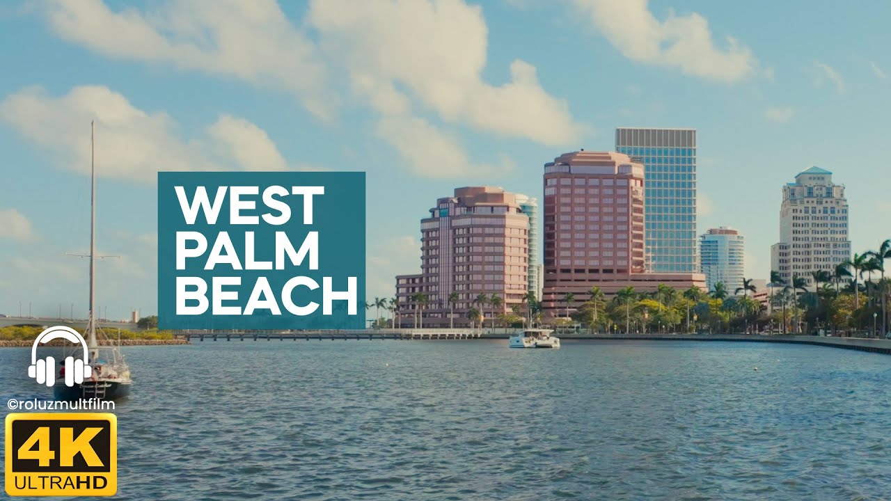 Is WEST PALM BEACH the Best City in Florida? | Full Walking Tour [4K]