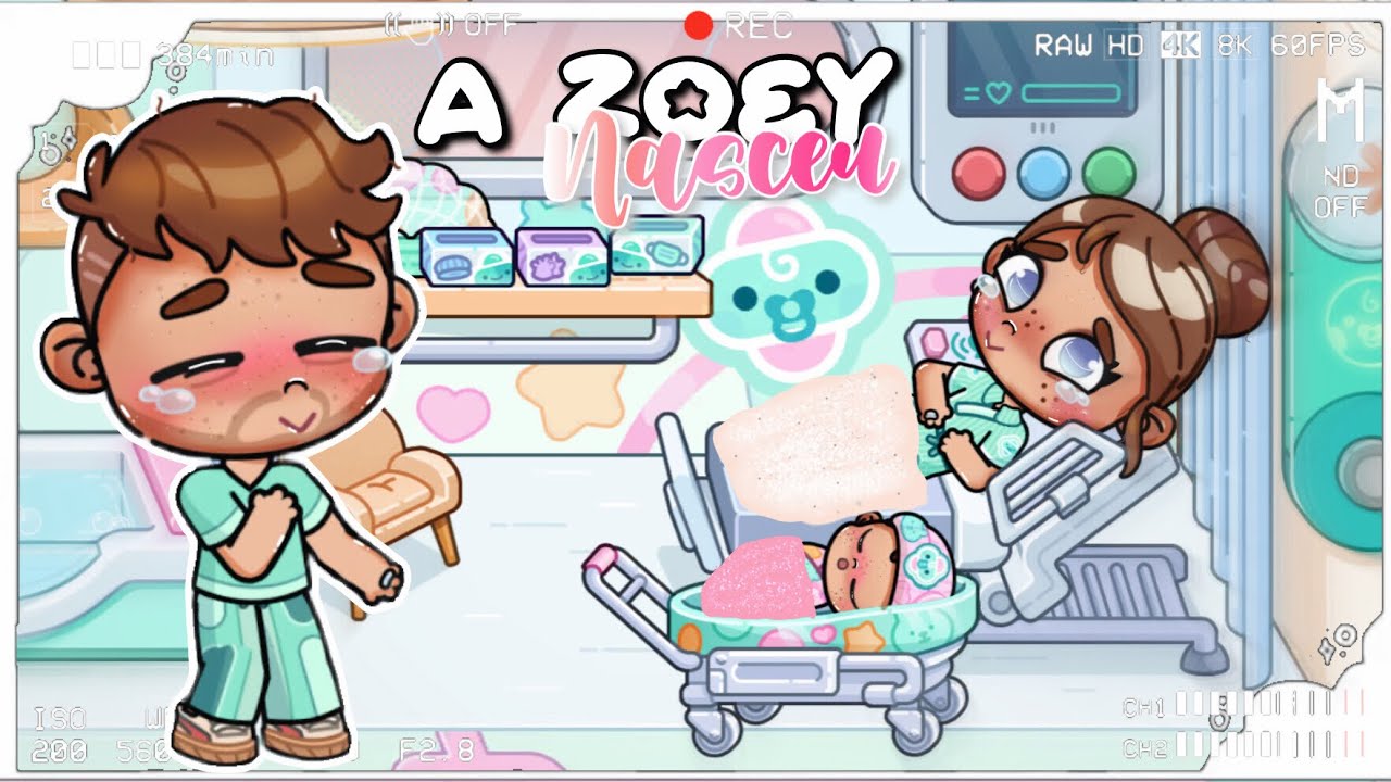 *aesthetic* A ZOEY NASCEU! 😍🎀*com voz*🔊