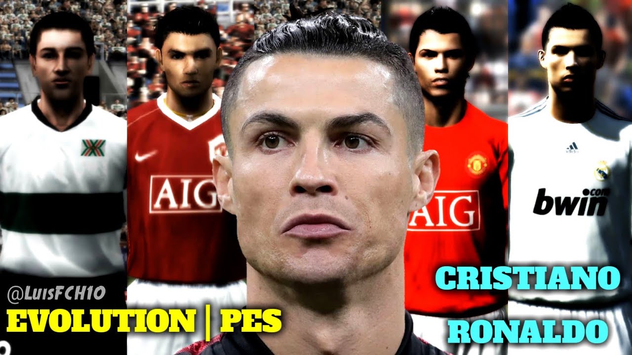 CRISTIANO RONALDO | EVOLUTION PES [ 2003 to 2020 ] | FACE COMPARISON | LuisFCH