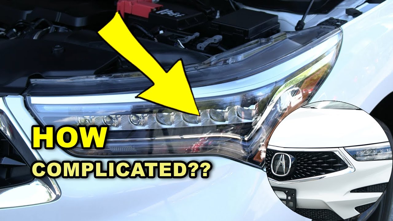 Acura RDX Headlight Blues? DIY Replacement in 45 Minutes (2019-2020)