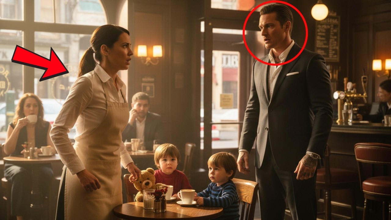 She Hid His Twins for Years — Until the Mafia Boss Walked Into Her Café