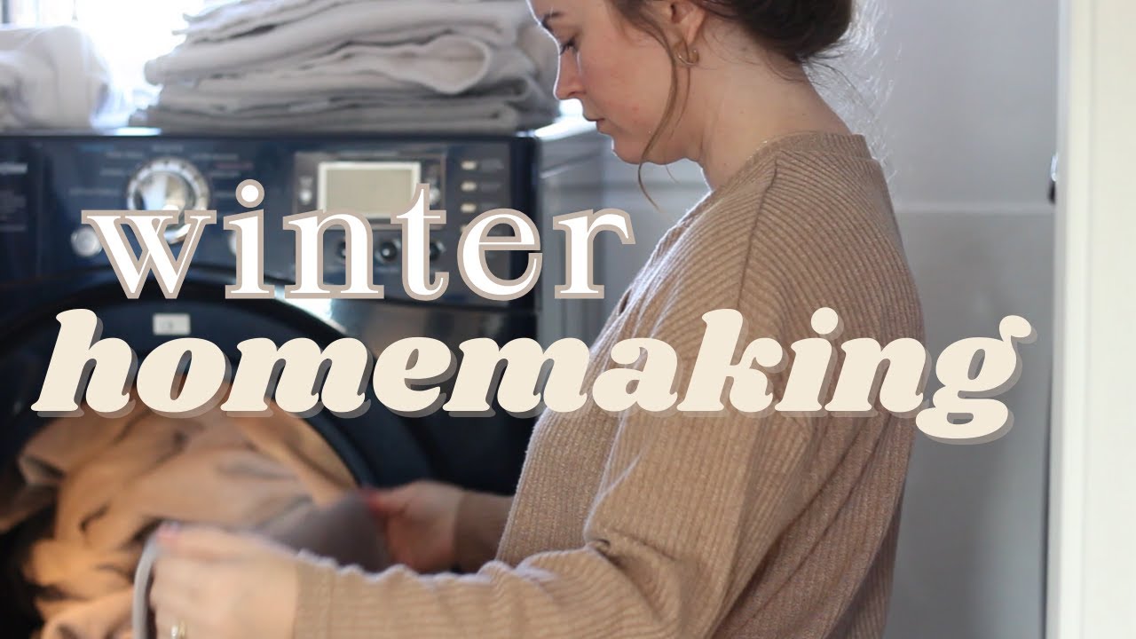 Changing the Winter Mindset | Homemade Cleaners, Closet Organization + Simplifying Our Home