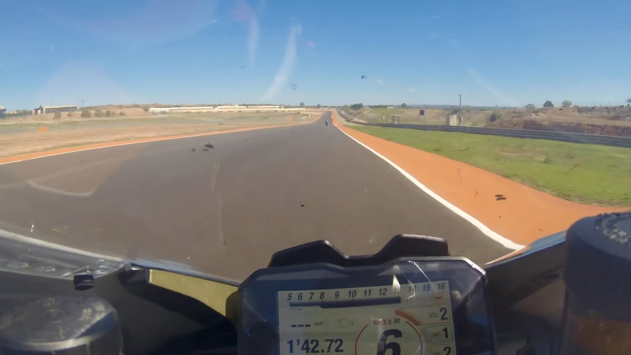 Ducati panigale onboard Motorland aragon 2.01